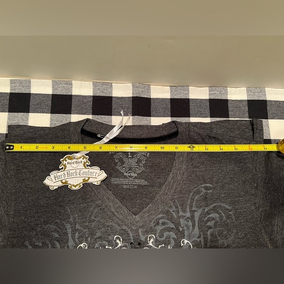 NWT WOMEN’S HARD ROCK COUTURE ROME T-SHIRT. - Picture 7 of 12